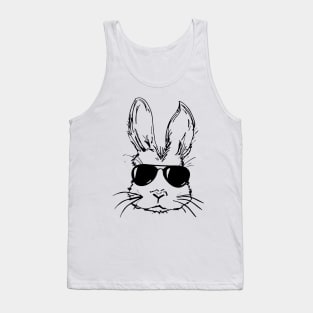 Easter Bunny Sunglasses Tank Top